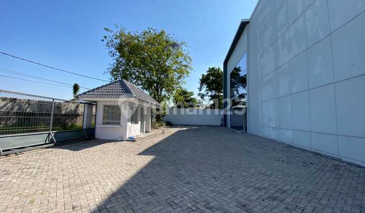 Gudang Tambak Sawah Waru Sidoarjo 3016m2 Baru Gress Kantor Besar Parkir Luas