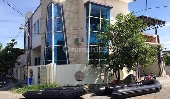 JUAL MURAH Rumah Hoek 2 Lantai Wisma Permai Regency Waru Sidoarjo 1.65M Nego Full Bangunan 1