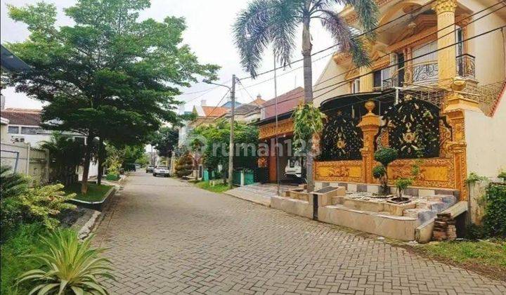 Mewah Bak Istana Sultan Rumah Classic Mediterania 2 Lantai Gayungsari Surabaya Full Furnish Kolam Renang Harga Bu 5.5m Nego