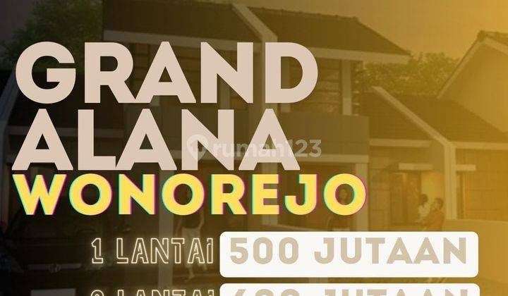 GRAND ALANA WONOREJO Rumah 500Jtan Lokasi Dekat MERR Rungkut Surabaya Free All Biaya 1