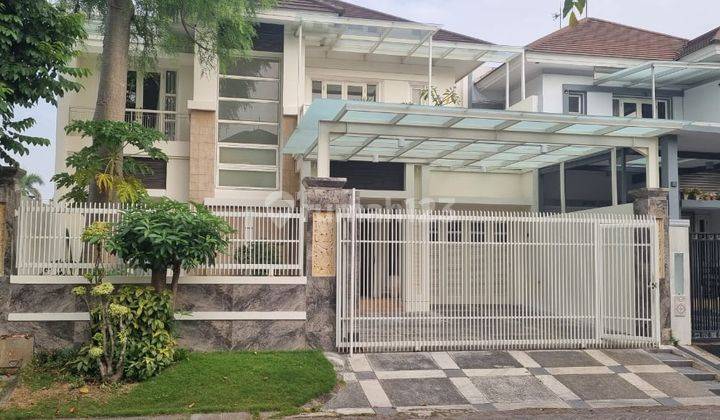 FLASH SALE Rumah Puri Galaxy Surabaya Minimalis 2 Lantai Semi Furnish Cluster Depan 5M an 1