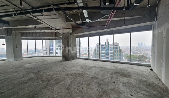 Pakuwon Tower Office Surabaya Center Bare Unit 250.5m2 Hook Connect Mall Tp6