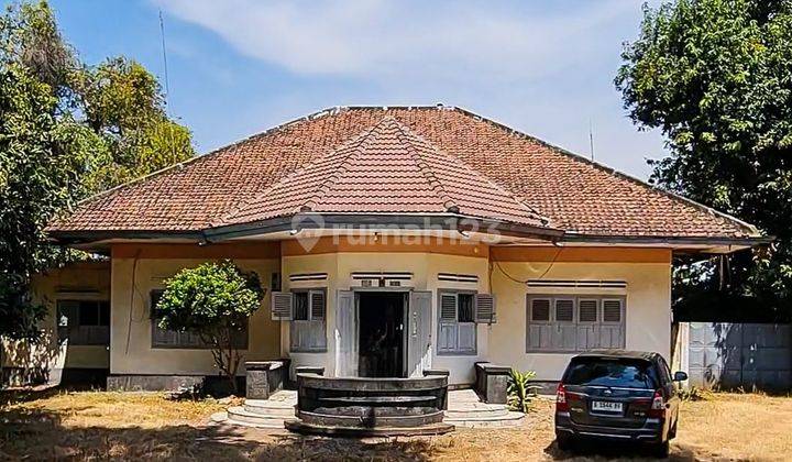 Rumah Lama Hayam Wuruk Mojokerto Kota Pusat Kota 2600m2 Bisa Dibangun Komplek Ruko Kantor, Bank, Klinik Dll 1