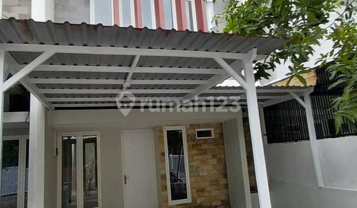 Rumah Green Semanggi Mangrove Wonorejo Surabaya 6x15 2Lt Baru Renov Siap Huni