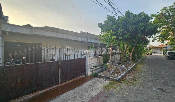 Hitung Tanah Rumah Lama Kedung Asem Rungkut Surabaya Hook 570m2 SHM Mepet Merr 2