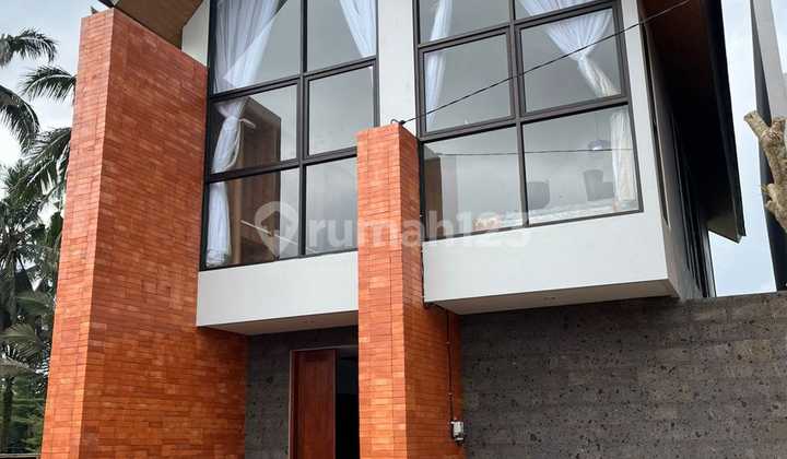 Modern Tropical Villa Tegalalang Ubud Bali 2-3 Bedrooms Freehold Stunning Rice Field View High Rental Yield 1