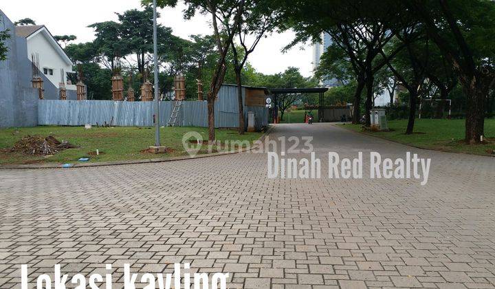 Dijual Murah kavl Foresta dekat gerbang cluster di jalan Boulevard, dekat sportclub  1