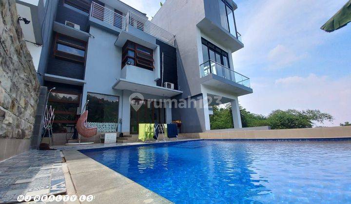 Rumah Villa Minimalis 2 Lantai Shm Bagus Di Resort Dago Pakar 1