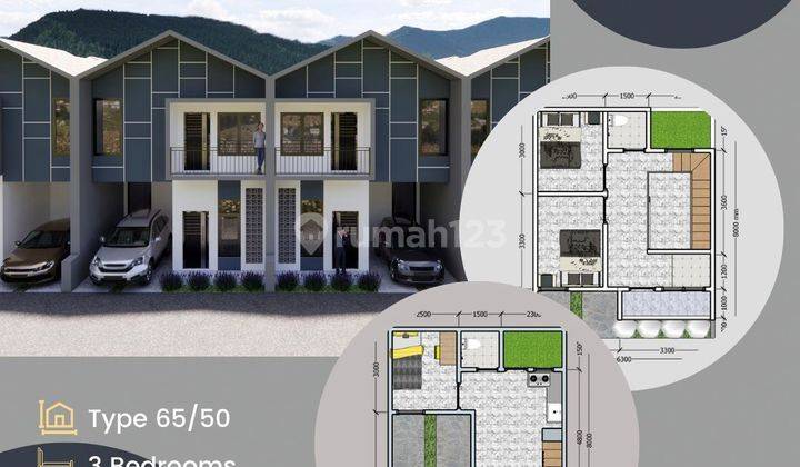 Rumah di Jual.di Cibinong..cluster Edelweis Residence.cibinong Bogor 2