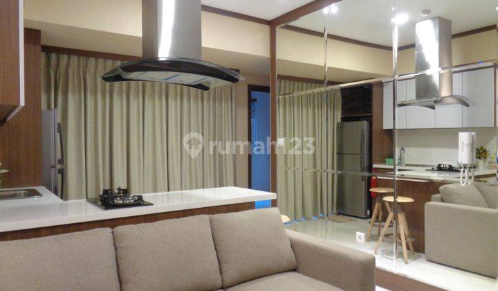 Dijual Apartmen Royal Mediterania Garden, 2+1 Furnish Uk 53,5m2 2