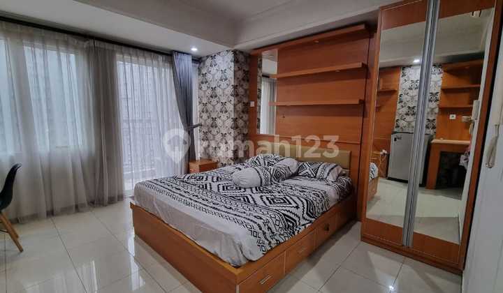 Quick Rent Low Floor Studio Apartment Fully Furnished Ready to Use!! (West Jakarta)