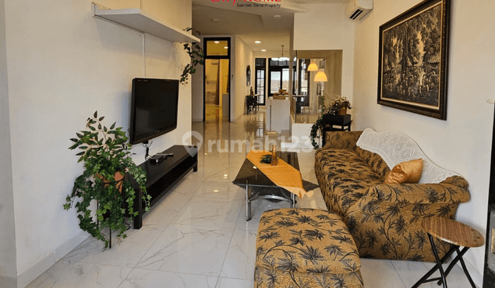 Disewakan Rumah di Green Ville, Jakbar 3+1BR Furnished Luas 120m2 1