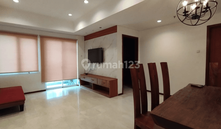 Dijual Apartmen Royal Mediterania Garden,2+1br Furnish Luas72,5m2 1