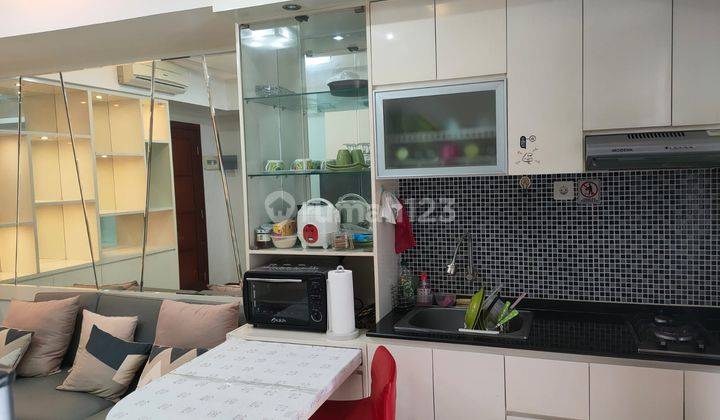 Sewa Apartmen Royal Mediterania Garden, 2+1BR Furnish Luas 53,5m2 2