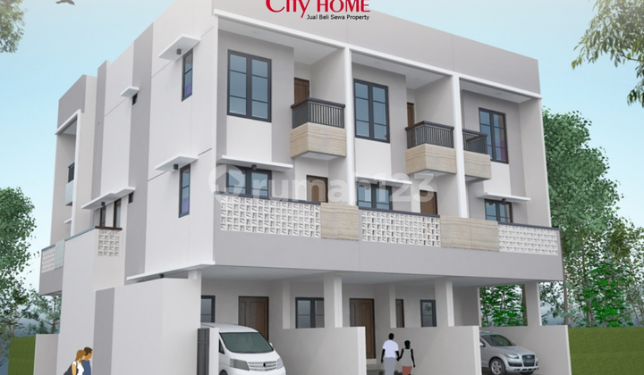 For Sale New 3-Story House - Taman Ratu, West Jakarta 1