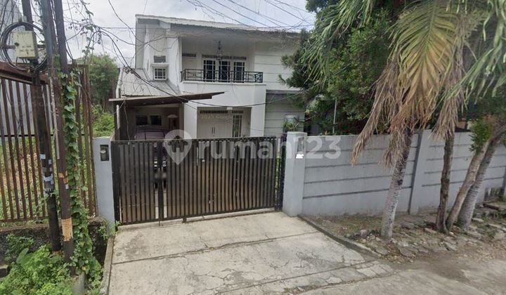 2-Story House, Land Area 300 sqm on Jl H Merin, BRI Complex, South Meruya