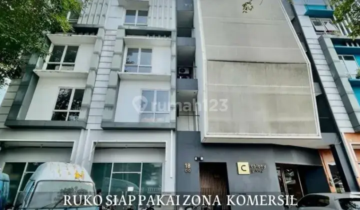 Dijual Ruko komersial Siap Pakai dilokasi Strategis, dekat Kemang, Mampang Prapatan, Jalan Antasari di Bangka raya  1