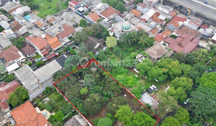 Dijual Tanah Komersil Siap Bangun, Bentuk Tanah Kotak Dekat Tol Sumatupang Dan Tol Desari 2,490 2