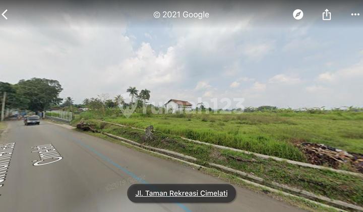 Tanah Bagus Posisi Ok Jl. Cimelati Curug Sukabumi Luas 9890m2
