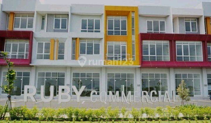 Sewa Cepat Posisi Strategis !! Ruko Ruby Summarecon Bandung 1