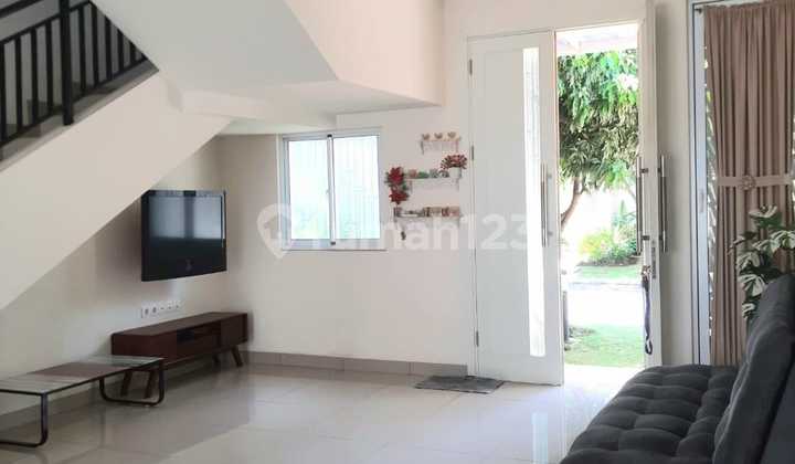 Sewa Furnished!! Rumah +Kanopi Summarecon Cluster Amanda 2 Kamar. 2
