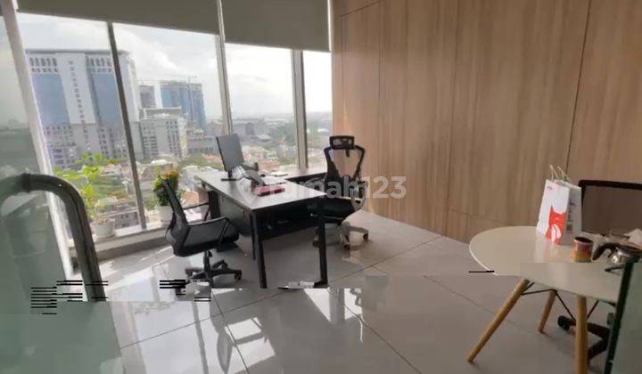 Disewakan Office Gold Coast Pantai Indah Kapuk 275m Furnish Murah 1