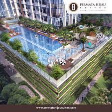 JUAL CEPAT Apt Permata Hijau Suite 2BR semi furnish NEGO s/d deal