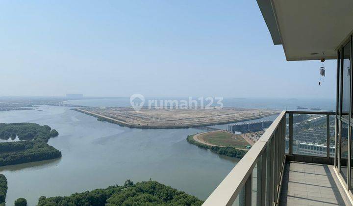 Sewa Apt Gold Coast Pik Type 3BR Size 135m Furnish Sea View Bagus 2