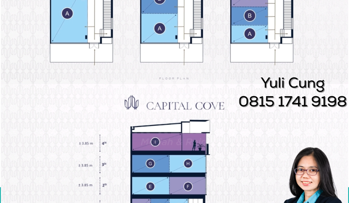 DiJual MINI OFFICE BUILDING GEDUNG KOMERSIAL BSD GRAND BOULEVARD 2