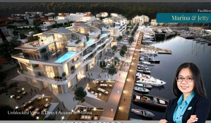 DiJual KAVLING PANTAI MUTIARA VIEW KANAL PARKIR YACHT 1