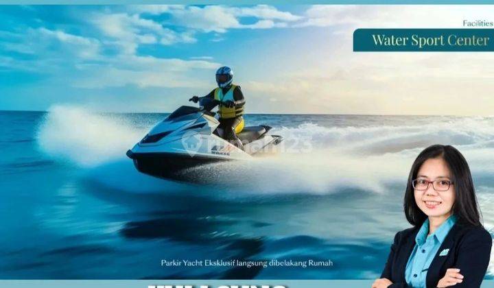DiJual KAVLING PANTAI MUTIARA VIEW KANAL PARKIR YACHT 2
