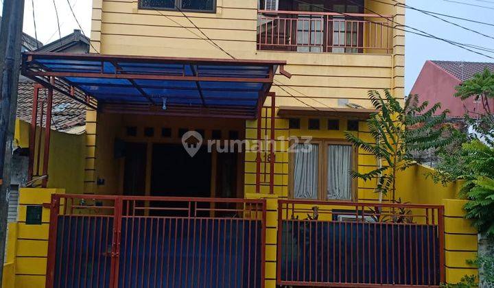 RUMAH DUTA KRANJI BEKASI SIAP HUNI DALAM KOMPLEK DEKAT KA, TOLL. TATA RUANG BAGUS. HARUS TERJUAL SEGERA 1