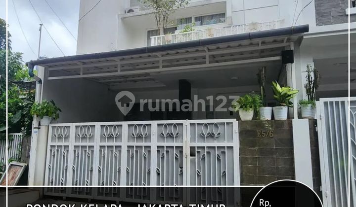 Rumah Bagus dan Terawat Bebas Banjir di Pondok Kelapa Jakarta Timur