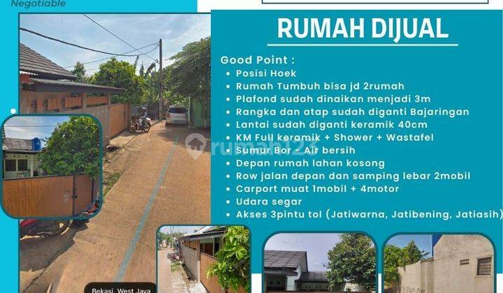 Rumah Siap Huni di Komplek Griya Taman Mini Asri, Jati Makmur 2