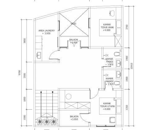 Rumah Baru Modern Minimalis Jl. Kelapa Hijau, Jagakarsa, Jaksel 2