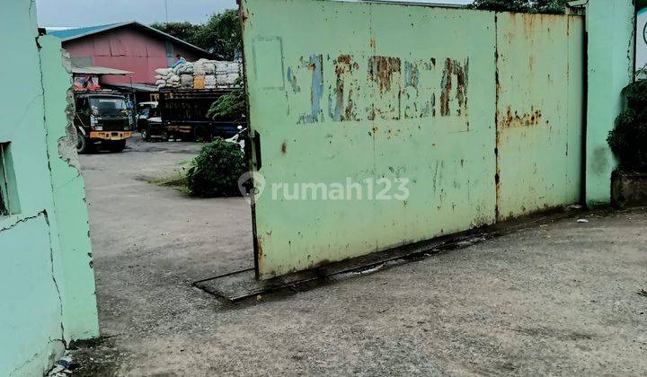 Dijual Tanah Eks Gudang Plastik Ls.5755m, Jl. Raya Karet Kotabumi 2