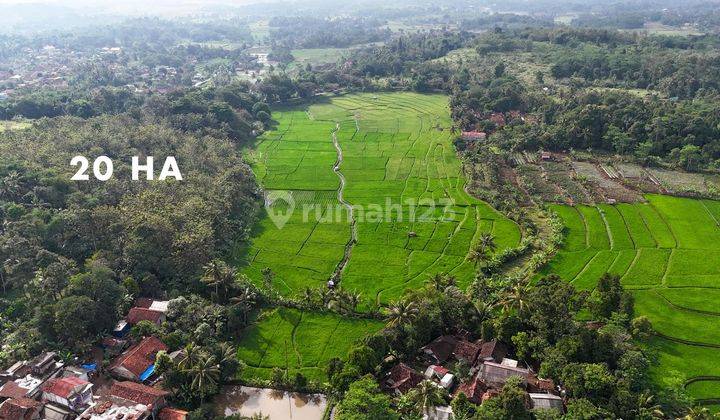 Tanah Dengan View Danau, Sawah Dan Bukit Pasir di Cibinong Hilir 2