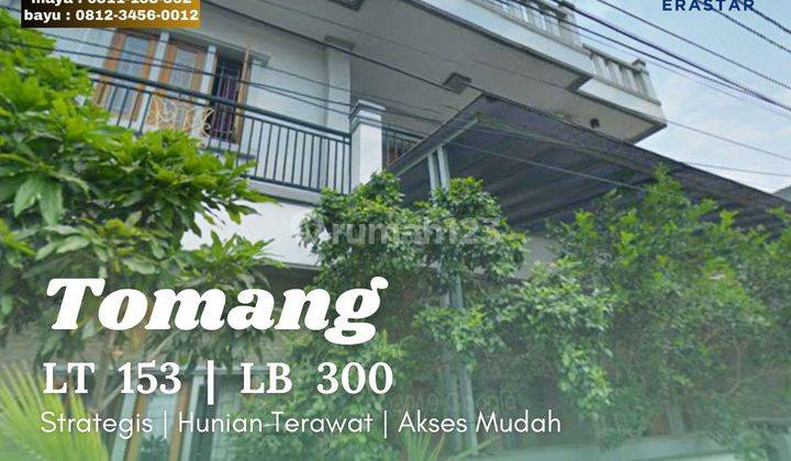 Rumah Harga Investor di Pemukiman Tomang Jakarta 1