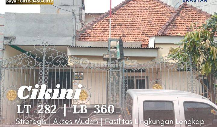 Rumah Harga Investor di Menteng Cikini Jakarta Pusat 1