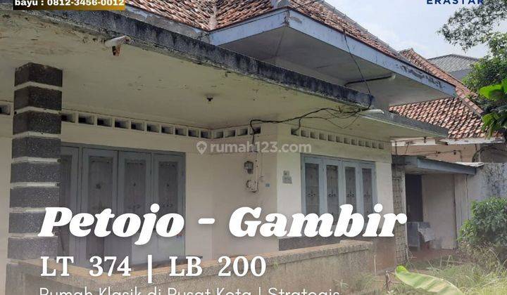 Rumah Harga Investor Petojo Gambir Jakarta Pusat 1