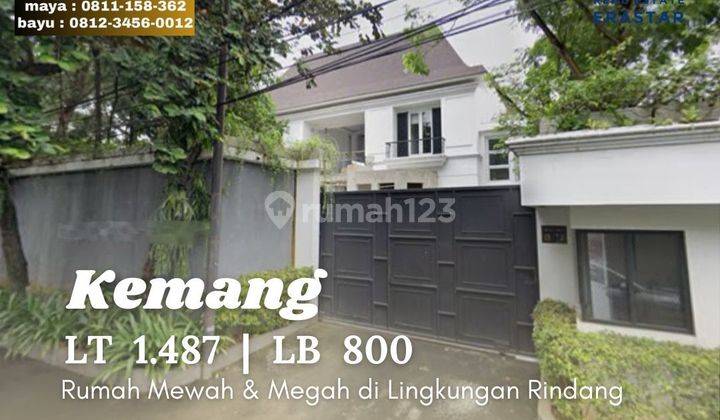 Dijual Rumah Tanah Luas Kemang Jakarta Selatan 1