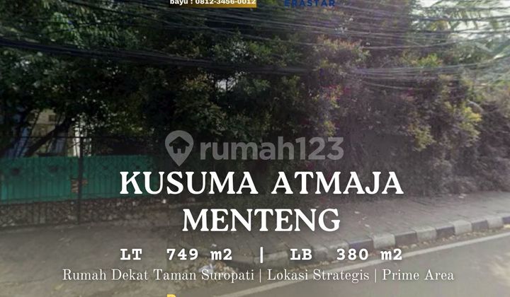 Rumah Dijual Menteng Jakarta Pusat Lokasi Terbaik Aset Jarang Ada