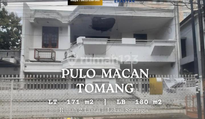 Rumah Tomang Grogol Jakarta Barat Dekat Kampus Akses Mudah