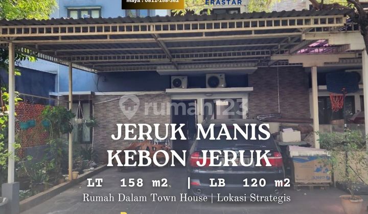 Strategic Town House Kebon Jeruk West Jakarta