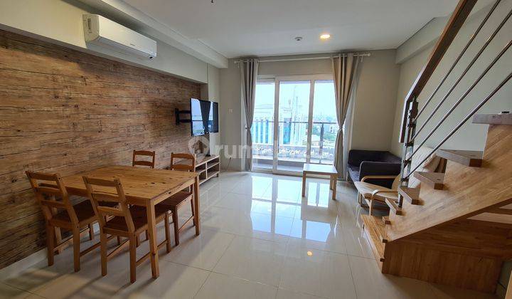 Maqna Residence 2 Bedroom Loft 2 Lantai Furnished Lt 7 1