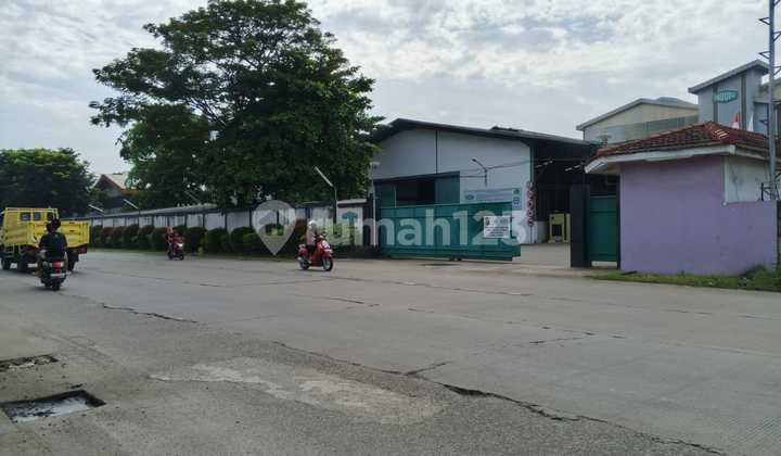 Land for sale, suitable for warehouse or factory. Location near PT. Cingluh.