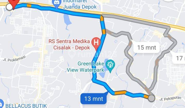 Cluster Bali di Pinggir Jalan Bhakti Abri Dekat Tol Cisalak 16