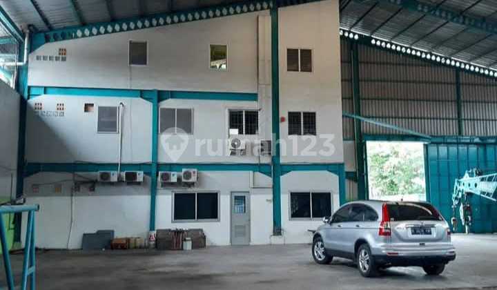 Gudang Dijual Cibitung Pinggir Jalan Raya Bangunan Baja 2