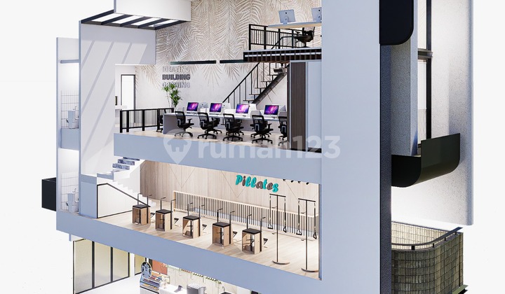 RUKO KEBAGUSAN POINT, 1 RUKO, 3 MESIN UANG, PS. MINGGU JAK-SEL