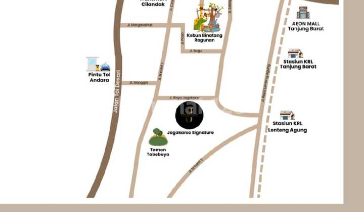 Cluster jagakarsa signatur, sanctuary of luxury 2